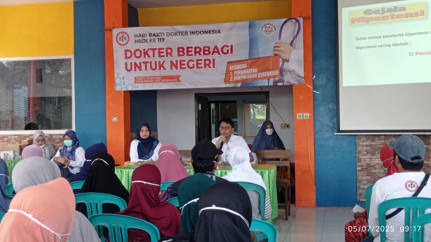 Ikatan Dokter Indonesia, Gelar Pengobatan Massal dan Penyuluhan Kesehatan di Desa Bantal